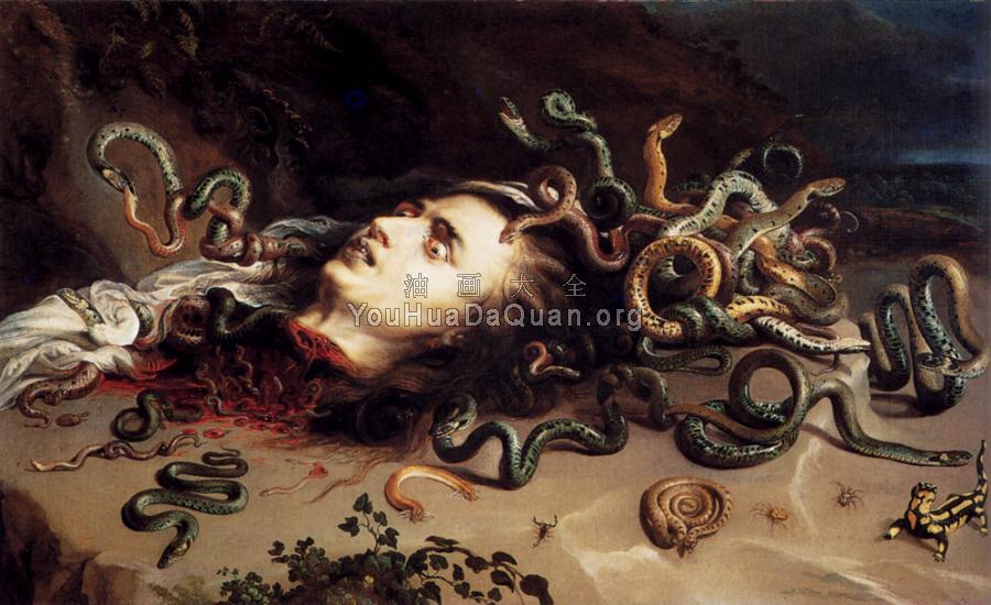 Head Of Medusa - 彼得·保罗·鲁本斯